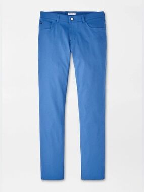 Peter Millar EB66 Performance 5 Pocket Golf Pants 30x34 Astral Blue NWT